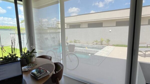 Cortina Rolo Tela Solar 5% 1,10m largura, escolha a altura R$165,00 o m²